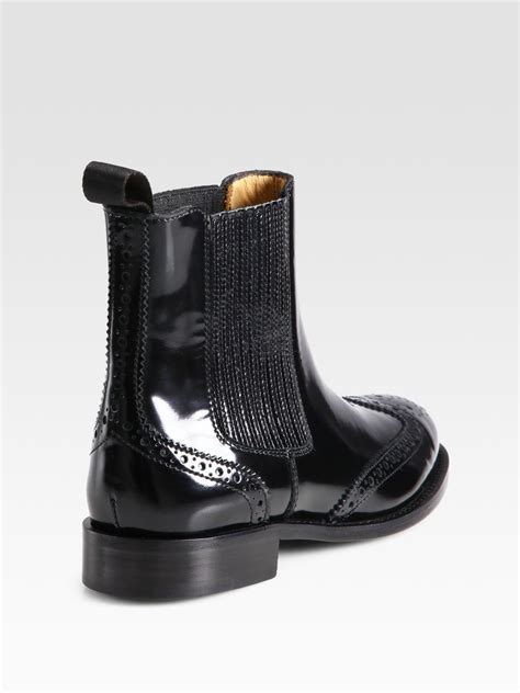 burberry patent leather ankle boots|Burberry boots for women.